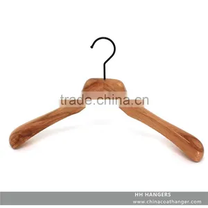 Luxury Wooden Hanger Manufacture All Kinds of Wholesale Wooden Suit Clothes Hanger thumbnail-1