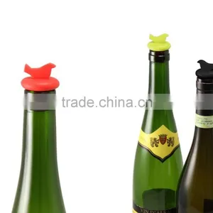 2015 Innvoation Silicone Red Wine Bottle Stopper thumbnail-1