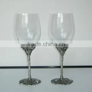 RORO Fruitful Autumn Grape Galvanization Crystal Glass Big Red Wine Glass thumbnail-1