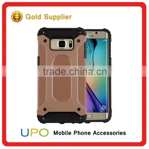 [UPO] Dual Layer Heavy Duty Shockproof Combo Armor Hybrid Cool Phone Case for Samsung Galaxy S6 Edge thumbnail-1