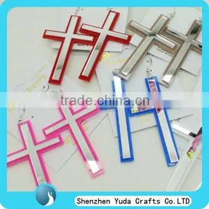 Wholesale Laser Cut Jewelry Acrylic Small Disc for Earring thumbnail-1