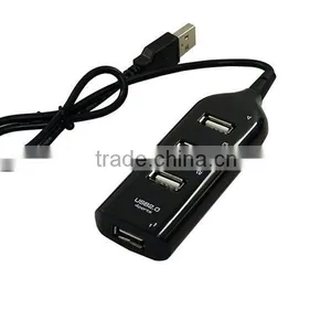 New Mini USB HUB High Speed 4 Port USB 2.0 HUB With Cable 480Mbps Computer & Networking Peripheral 2 Colors for Choosing thumbnail-6
