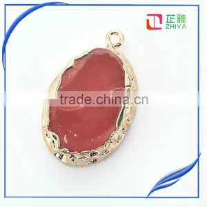 Latest Fashion Wholesale Agate Druzy Pendant for Jewelry thumbnail-2