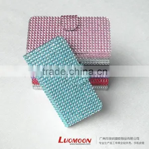 New Flashing Diamond PU Leather Case For Mobile Phone thumbnail-4