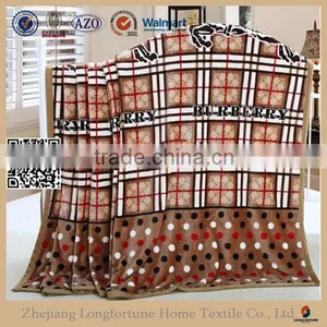 100% Polyester Printed Coral Fleece China Supplier Wholesale Hotel Blanket thumbnail-2