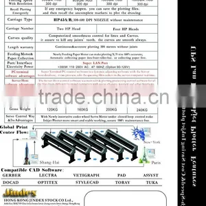 Industrail Garment Pattern Printing Plotter With Network Printing Sticker Cutting Plotter thumbnail-3