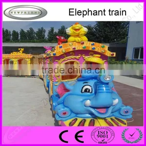 China Factory Amusement Ride Elephant Train for Kids With High Quality thumbnail-3