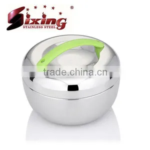 Apple Shape Stainless Steel Keep Warm Lunch Box thumbnail-1