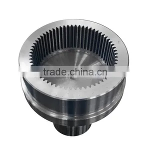 High Precision Steel Spur 4140 Gear Shaft thumbnail-4