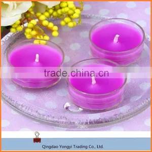 Scented and Colored Tealight Candle in Plastic Cup thumbnail-6