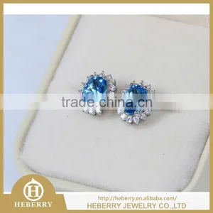 Gemstone With Silver Earring Hook Charming Jewelry for Party Wearing thumbnail-3