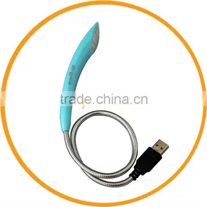 10 LED Flexible Neck USB Reading Light With On/OFF Switch for Laptops Blue From Dailyetech thumbnail-1