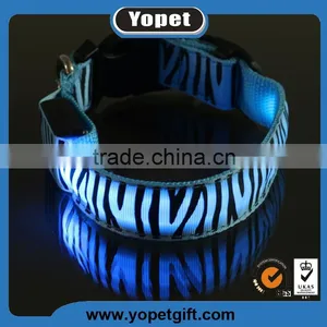 High Quality Wholesale Customized Christmas Flashing Led Dog Collar,led Nylon Pet Dog Collars thumbnail-1