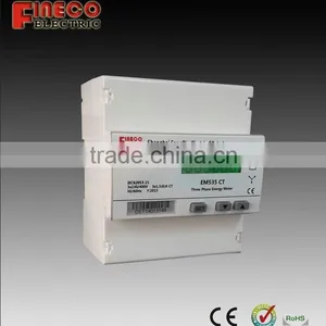 EM535 5 Modular 3 Phase Meter 3 Phase 4 Wire Modular Energy Meter Three Phase 5 Modular Electronic Meter thumbnail-1