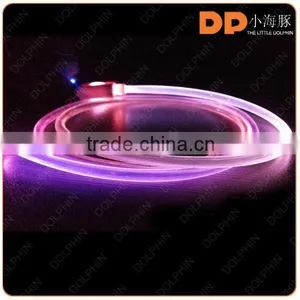 New Products 2016 Illuminated LED Color Change Usb Cable Sync Charger Data Cable for Tablet PC thumbnail-5