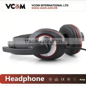 VCOM 2015 New Model PC Headphones With Microphone With Factory Price thumbnail-1