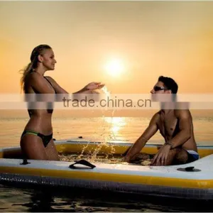 Air Deck/ 2016 New Design Inflatable Deck /Floating Platform / Inflatable Water Platform thumbnail-1