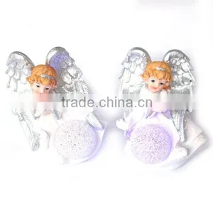 Led Christmas Angel, Led Angel With Dove, Hone Decoration Angel With Dove thumbnail-1