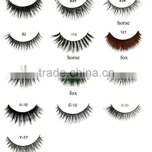 Wholesale False Eyelash Mink Eyelash Fox Eyelash Horse Eyelash Factory Direct Sale thumbnail-1