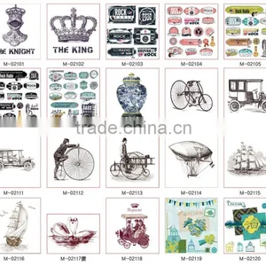 50*50cm Custom Retro Owls Design Throw Pillow Case Cushion Cover With Birdcage thumbnail-4