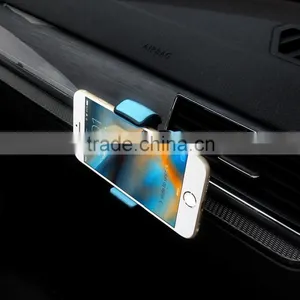 New Arrival Fashion Design One Hand Operation Portable Vent Mount Cell Phone Holder for 3.5-6 Inch Smart Phone thumbnail-6