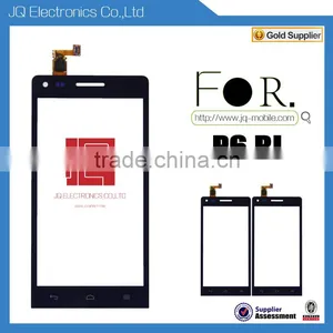 Black Replacement for Huawei Ascend P6 Front Outer Screen Glass Lens Parts Repair LCD/Touch Screen Outer Panel for Huawei P6 thumbnail-1