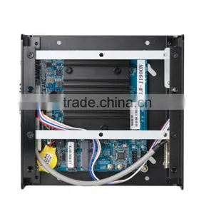 Fanless Mini pc 12v Windows xp Linux Intel Quad Core Processor Itx Motherboard With HDMI VGA COM thumbnail-4