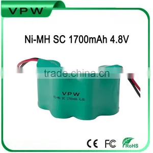 Rechargeable 4.8V Ni-MH SC 1700mAh Battery thumbnail-1