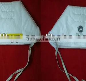 White Disposable Dust Face Mask thumbnail-1