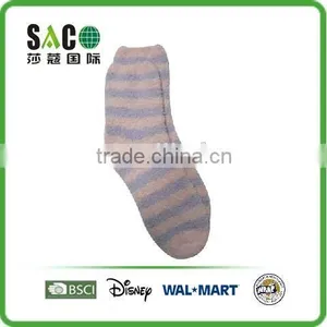 Colorful Stripe Colourful Fluffy Socks thumbnail-3