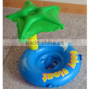 New Design Cheap Pvc Inflatable Palm Tree Pool Float for Baby thumbnail-1