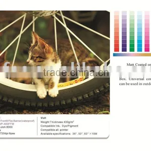 Matt Coated Frontlit Flex Banner(waterproof) thumbnail-1