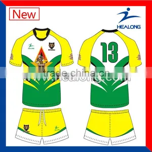 Black and Red South Africa Rugby Jersey Wholesale Rugby Jerseys Cheap Rugby League Jerseys thumbnail-2