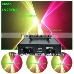 340mW Yellow and Rose Stage Laser Light thumbnail-1