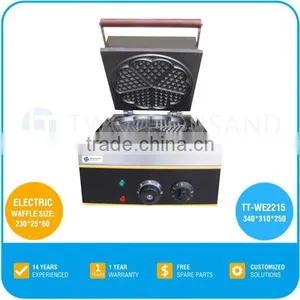 Commercial Waffle Maker - Electric, Waffle Size: 230x25x60 Mm, 1.4 KW, TT-WE2215 thumbnail-1