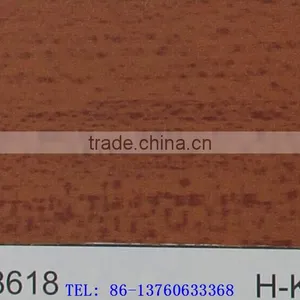 Wood Grain Self-adhesion Cold Laminated Decoration PVC Film Item 8618 thumbnail-1
