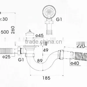 SINK/BATH Drainer thumbnail-4