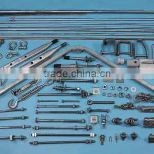 American Market Hot Dip Galvanized Steel Flat Crossarm Brace With Good Price thumbnail-3