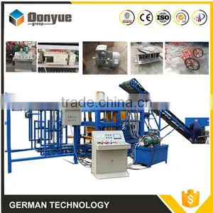 High Quality Hollow Brick Making Machine Production Line QT4-25 thumbnail-1