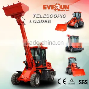 EVERUN New Design Telescopic Arm Mini Wheel Loader ER1500 thumbnail-1