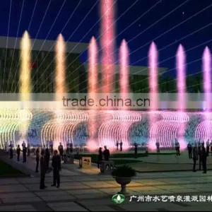 Centre Park Music Fountain In Chongqing China thumbnail-1