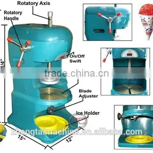 Best Sell Electric Ice Shaver Machine thumbnail-2