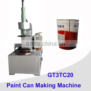 Complete 10-20L Round Conical Can Making Machinery Proudction Line thumbnail-1