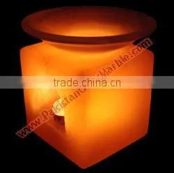 PAKISTAN FACTORY Cheap Customized Size HIMALAYAN SALT OIL BURNERS thumbnail-1