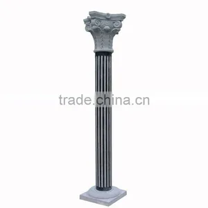 Hand Carved Marble Roman Round Pillar thumbnail-1