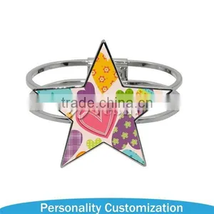 2015 Hot Fashion DIY Decorative Metal Sublimation Bracelet in Summer thumbnail-1