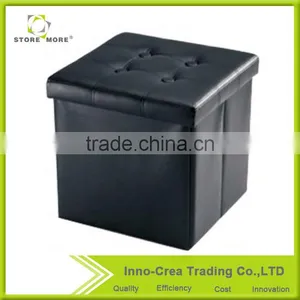 Store More Customized PVC Folding Storage Stool thumbnail-2