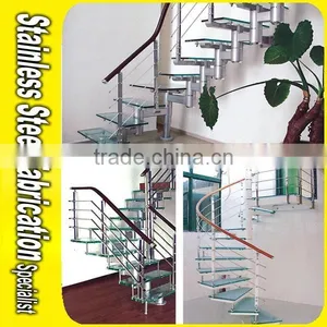 Aluminum Handrails Integral Sell Small Spiral Staircase thumbnail-1