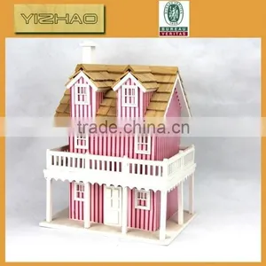 Eco-friendly FSC Hanging Wooden Bird Cage, Wooden Bird House, Bird Cage thumbnail-6