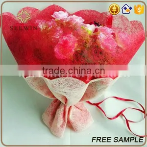 Mesh Fabric Flower Packaging Sleeve thumbnail-1